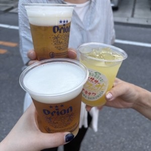 今年初の夏祭り