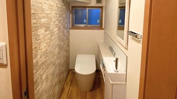 機能性、デザイン性を兼ね備えたトイレ空間